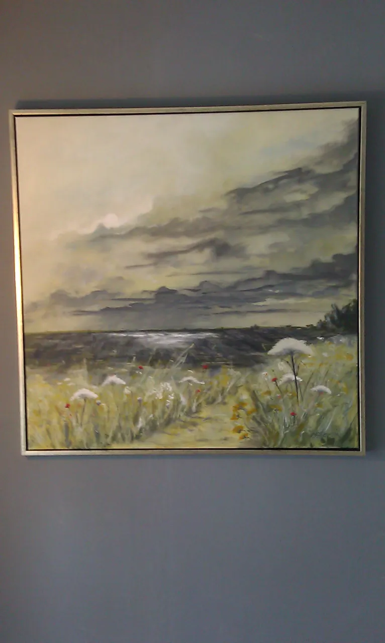 Maleri nr 46 100 cm X 100 cm